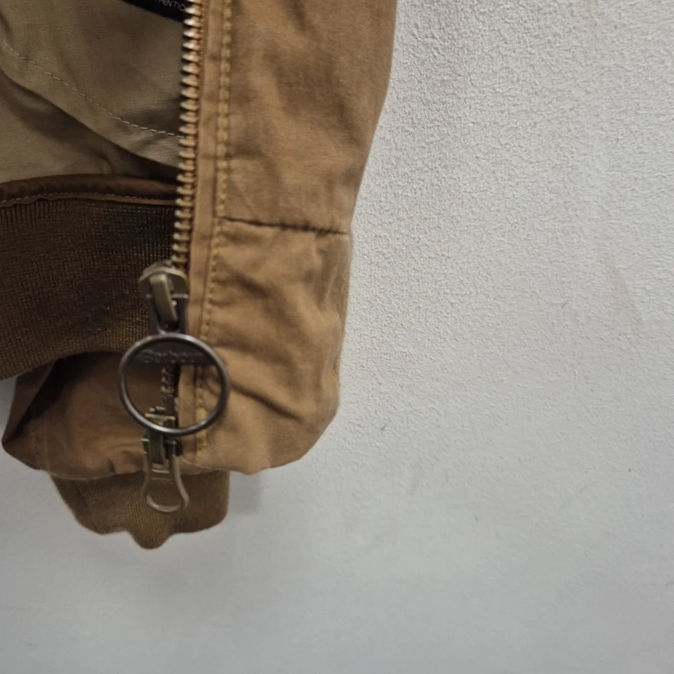 Chaqueta de bombardero Barbour Steve McQueen informal comerciante ligera de motociclista mediana Foto 4 de 4