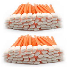 Wellgler'S 100Pcs 5.11" Foam Swabs, Square Rectangle Cleaning Swab For Solvent