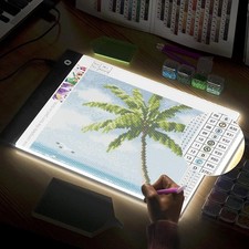 A3/A4/A5 LED Drawing Board Light Box for Diamond Painting Copy & Tracing Pad UK