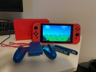 Nintendo Switch Mario Red & Blue Edition- Collectors Edition Console