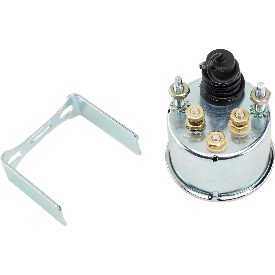 Stewart Warner 375T Green Line Voltmeter Gauge, 2-1/16 Inch - Image 3 of 4