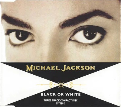 CD SINGLE Michael Jackson Black Or White Epic