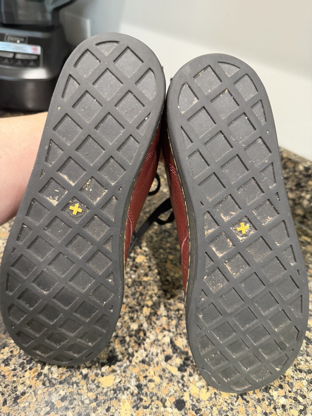 Dr. Martens Leyton Women's Sz 10 Red Leather Casual Ankle Combat Boots Doc thumbnail 5