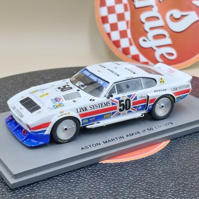 SPARK 1/43 Aston Martin AMV8 Robin Hamilton Salmon #50 LM Le Mans 1979 S0572