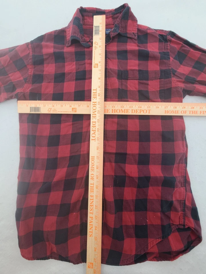 5 LOT Flannel Work Shirt Mens Outdoor Thermal Durable Multicolor Bulk Deal - Image 3 of 4