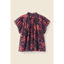 Trovata Birds of Paradise Navy Pink Geranium ...