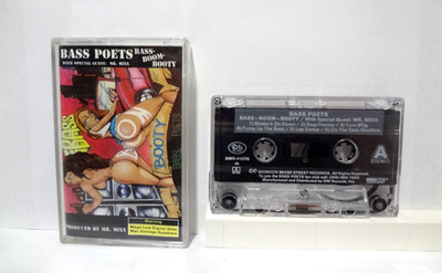 Bass Poets - Bass Boom Booty - Cassette Tape 1994 Miami Street Records Mr Mixx