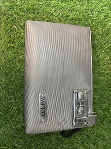 Vaultz Locking Storage Bag with Combo Lock Silver Security Pouch Safe Case