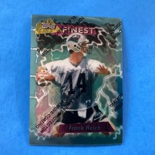 1995 Topps Finest Frank Reich #215