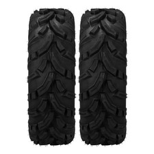 Set of 2 26x8-12 ATV/UTV Tires All Terrain AT 6 Ply 26x8x12 Tubeless