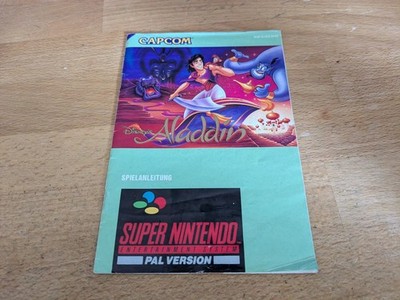 Aladdin Spielanleitung Manual Super Nintendo SNES