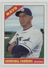 2015 Topps Heritage High Number Gum Damage Back Asdrubal Cabrera #687 fm0