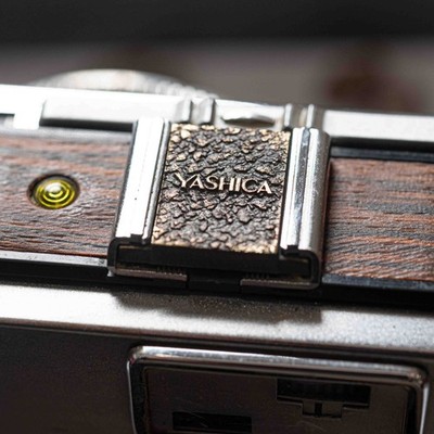Messing Hot Shoe Cover für Yashica - Geschenk für Fotografen - Kamera Zubehör