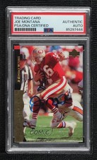 PSA/DNA 1995 Box Set Joe Montana #36 PSA/DNA Authentic Card & Auto HOF 0q9g
