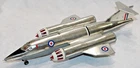 Near Mint 1954 MARX British BRISTOL 188 SUPERSONIC JET EXPERIMENT Airplane Toy