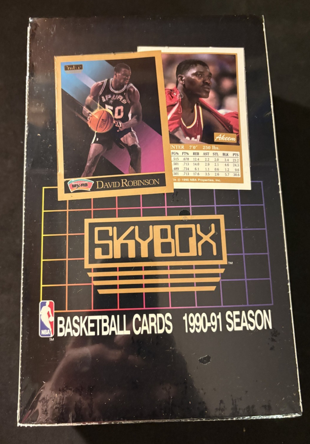 1990-91 NBA SKYBOX Factory Sealed Box - Pristine Condition - Dream / Admiral