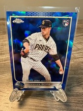 MacKenzie Gore 2022 Topps Chrome Update Sapphire Edition RC #US294 SD Padres