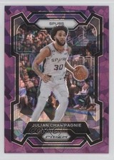 2023-24 Panini Prizm Purple Ice Prizm 118/149 Julian Champagnie #124 s3g