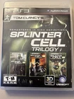 Splinter Cell Trilogy CIB Complete PS3 Playstation 3 HD Remastered Collection