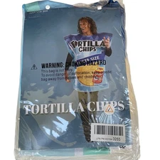 Hauntlook Tortilla Chips Costume Adult One Size Unisex Nachos Tostitoes
