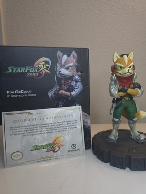 Nintendo Star Fox Zero 8'' Fox McCloud Stone Resin Statue 2016 - 2541 of 5000