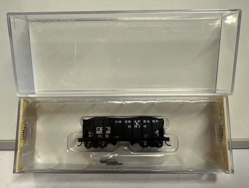 Coche tolva Bachmann escala N C&O Chesapeake y Ohio USRA 55 toneladas 2 bahías #62700 | Condition: New