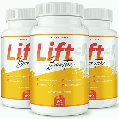Lift Booster Capsules - Supports Metabolism & Natural Weight Loss - 3 Pack