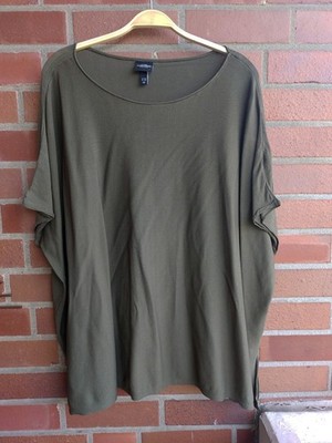 SELECTION by ULLA POPKEN Damen Strickpullover Gr. 50/52 oversized Oliv