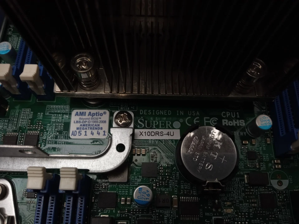 SuperMicro X10DRS-4U Server Node Assembly With Intel Xeon E5-2603 V3 and 8GB RAM - Image 4 of 4