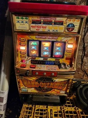 Mizuho Japanese Ward Of Lights Slot Machine Family Man Cave Toys Game Fun Works - Image 1 of 4