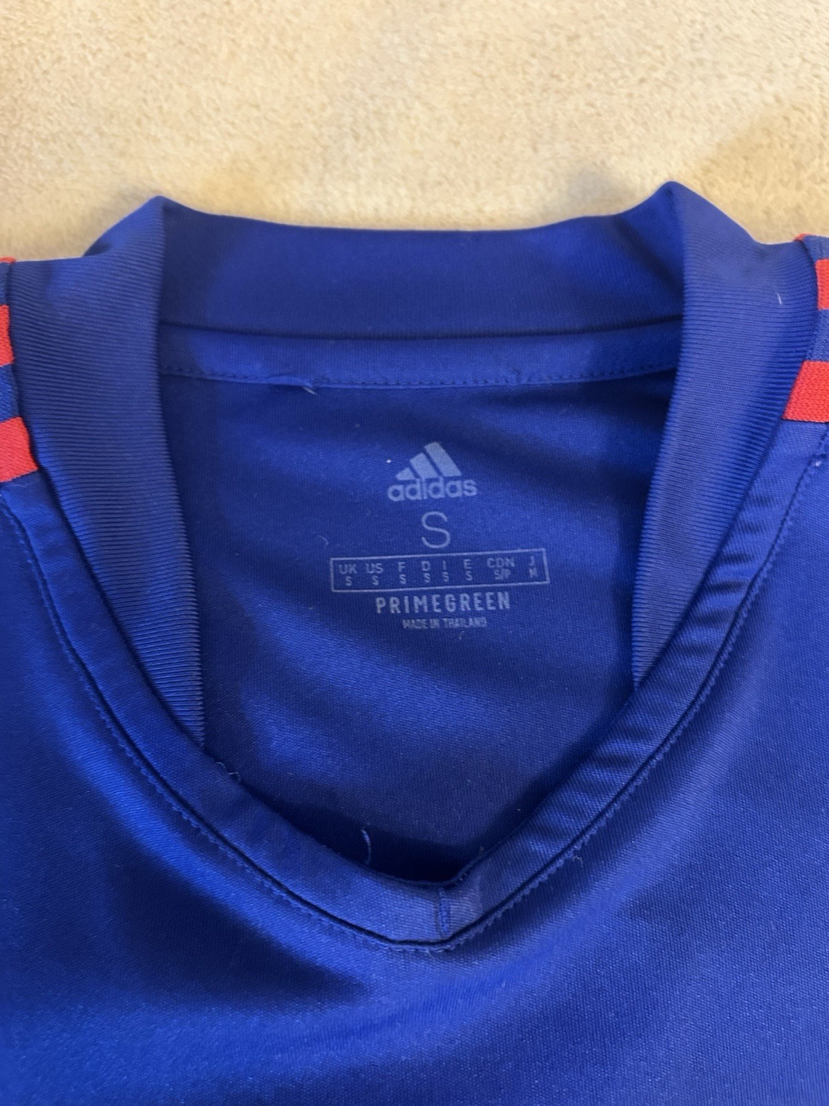 Adidas Bayern Munich 2021-22 Training Jersey Blue Small S thumbnail 2