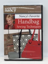 Sewing With Nancy Favorite Handbag Sewing Techniques DVD Nancy Zieman NEW 1131