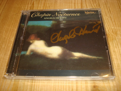 ANGELA HEWITT Chopin Complete Nocturnes HYPERION 2CD CDA 67371/2 Signed Signiert