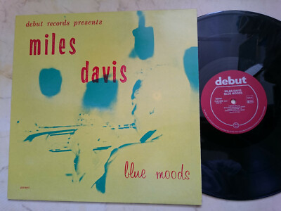 MILES DAVIS Blue Moods *GERMAN DEBUT LABEL LP PRESSING*NM*