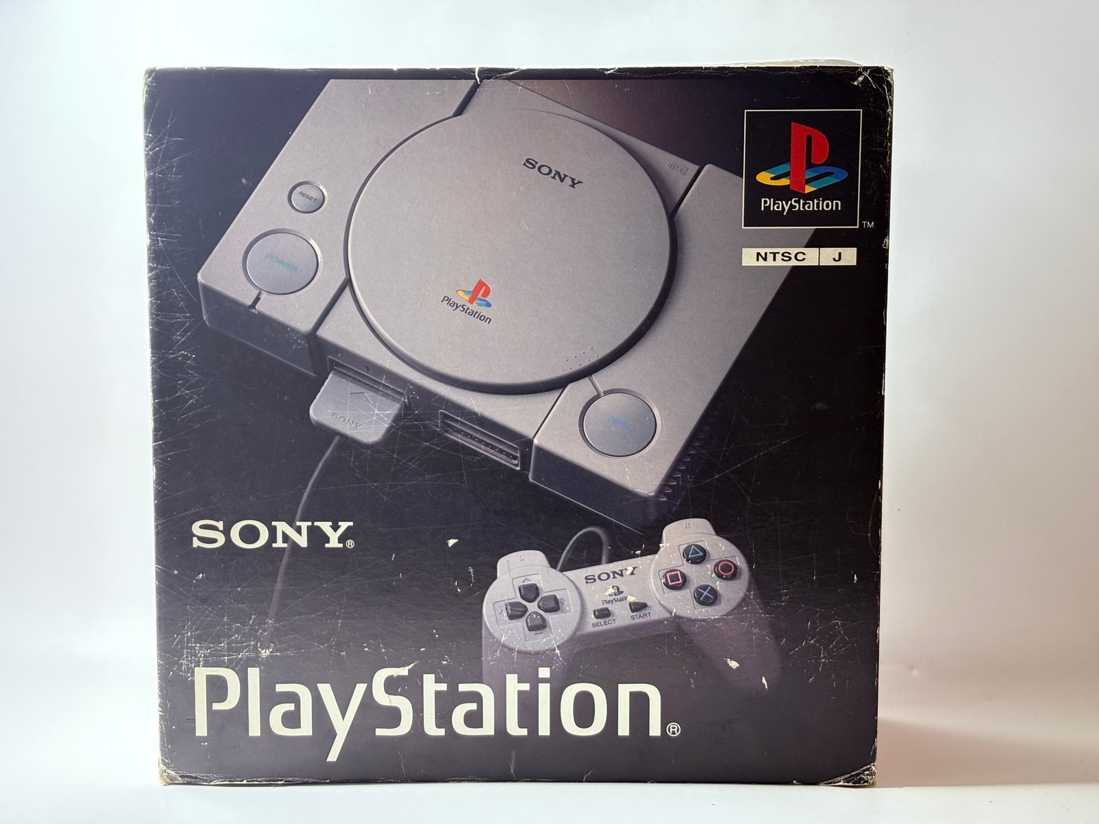 Sony PlayStation Console (SCPH-1000) Gray with Box Classic Video