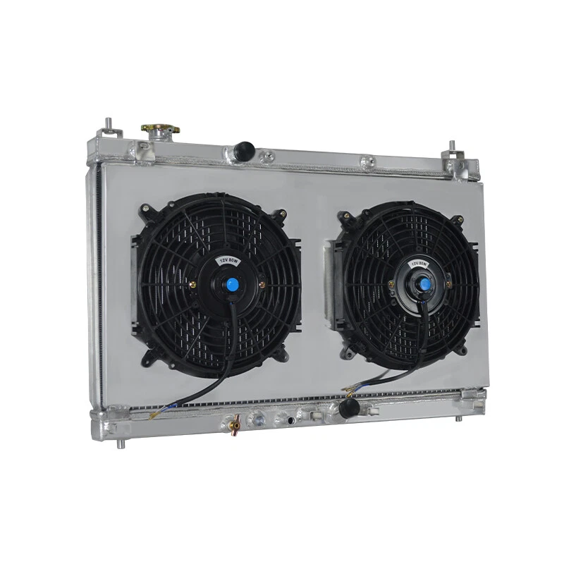 CU13451 3Row All Aluminum Radiator+Shroud fan For 2015-2019 Honda City/Fit 1.5L - Image 3 of 3