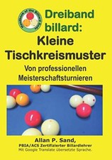 Dreiband Billard - Kleine Tischkreismuster Von Professionellen Meisterschaft-