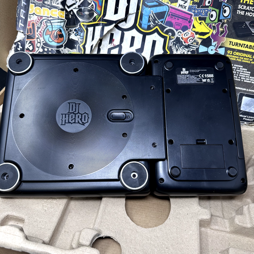 DJ Hero Game Bundle PlayStation Turntable Kit Only - Powers On - Not Tested - Picture 7 of 8