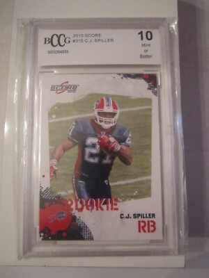 4 BECKETT & BCCG GRADED FOOTBALL CARDS - THURMAN THOMAS & MORE - TUB BN-6 |  eBay