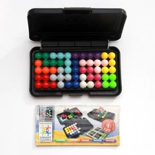 SmartGames IQ Twins Travel Game with 120 Challenges for Ages 7 - Adult