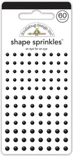 Doodlebug Sprinkles Eye for an Eye Black Dots Add Dimension to Odds or Die Cuts