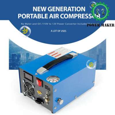 #ad #ad 30MPA Mobile Inflator Pump Tool 220v 110v 12v High Pressure Car Inflator $400.44