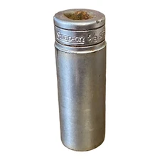 Snap On SFS201 3/8 Inch Drive 5/8" 6 Point Deep Socket USA SAE