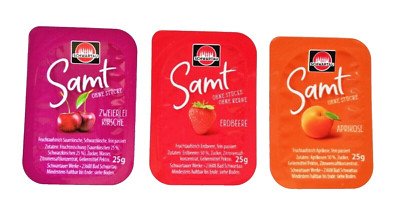 (23,30 /1kg) Schwartau Samt Fruchtaufstrich 20 x 25 g  in 3 Sorten