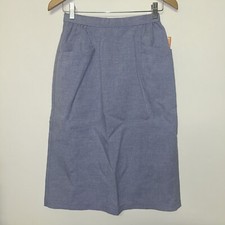 Vintage 1980  s Levi  s Womens Bend Over Skirt, Deadstock NWT, Size 10