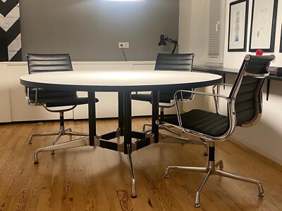 Vitra Runder Konferenztisch Charles Eames Segmented Table Durchmesser 160 cm