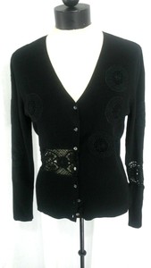 long black dressy cardigan