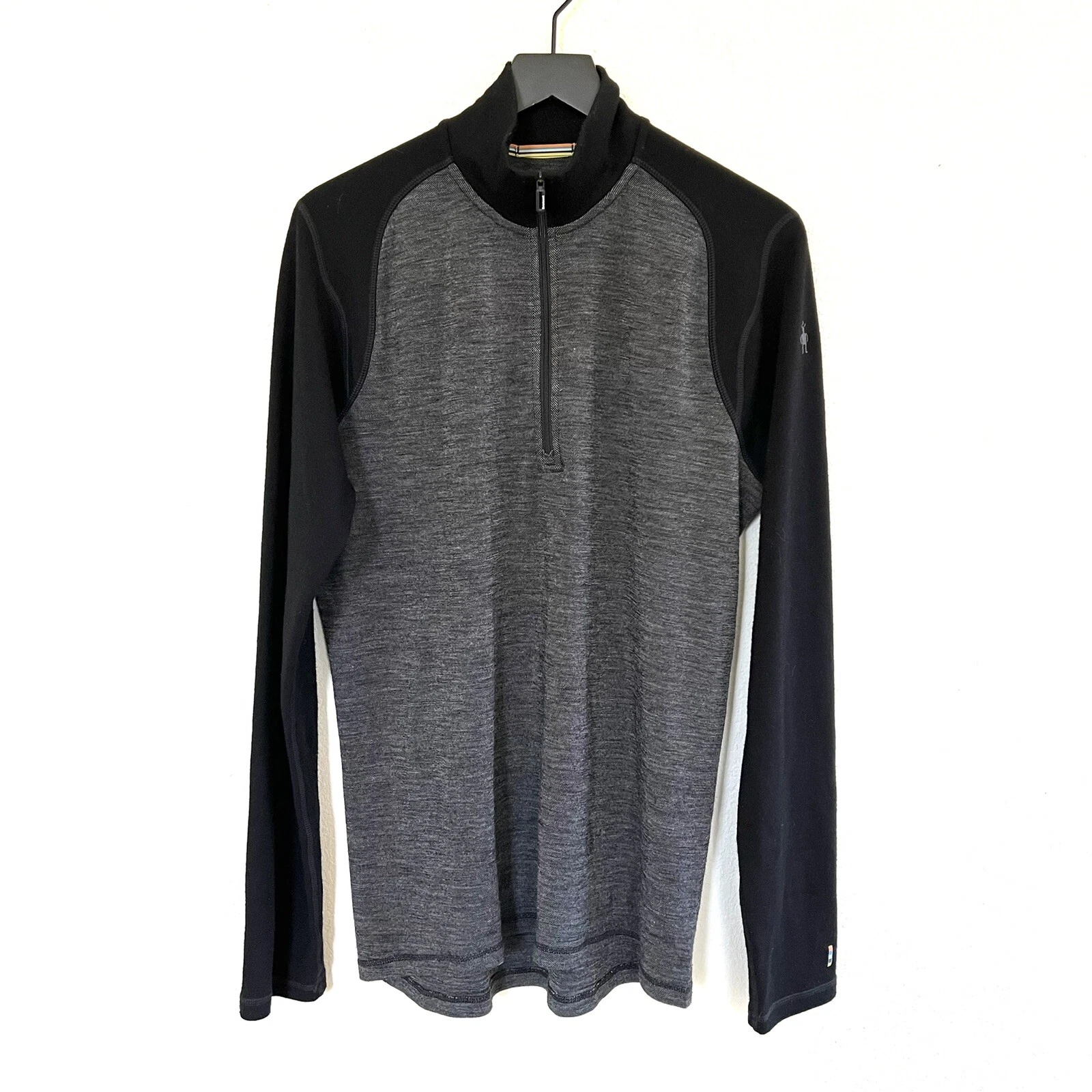 smartwool quarter zip pullover shirt
