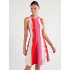 Scoop High Neck Sweater Dress - Small (4-6)