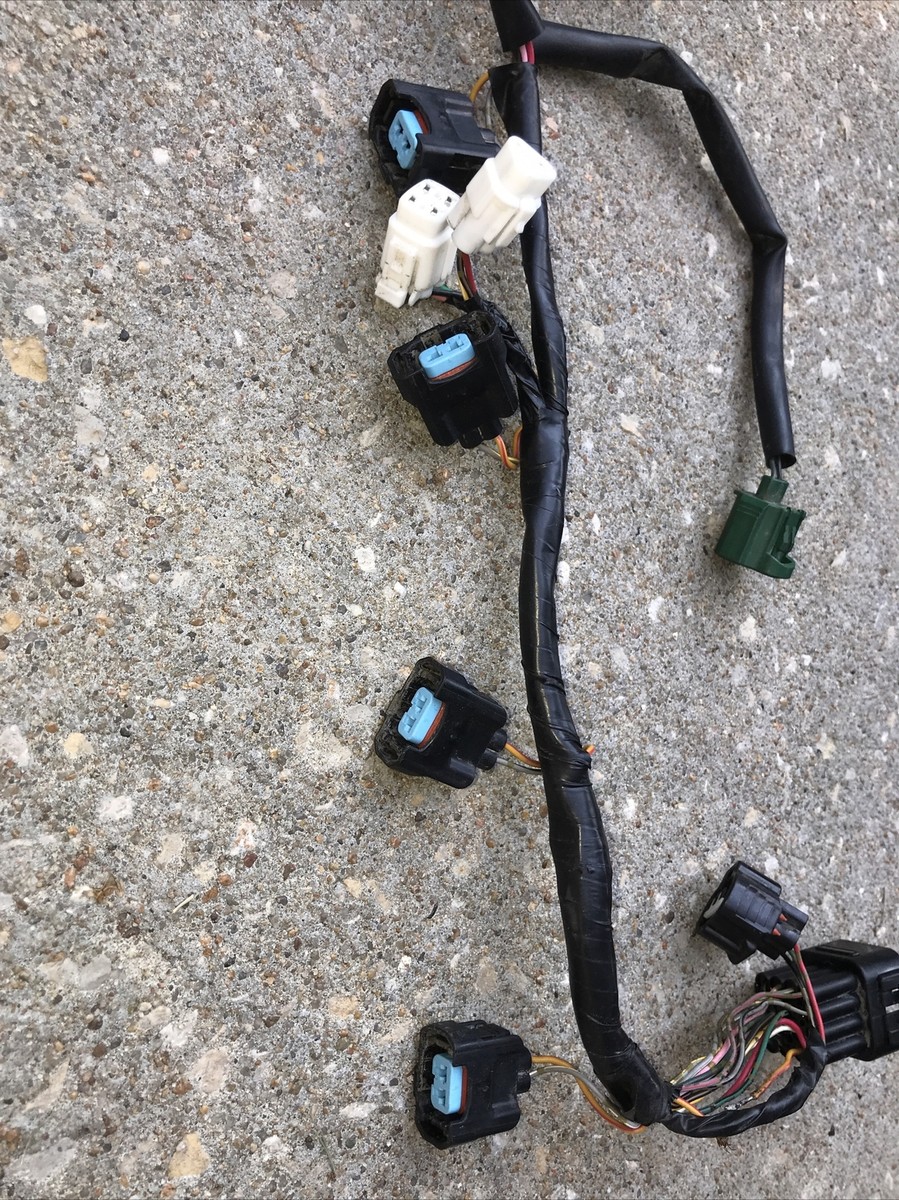 21.※様　オーダー 03 04 GSXR 1000 FUEL INJECTOR WIRING HARNESS WIRE LOOM - GOOD